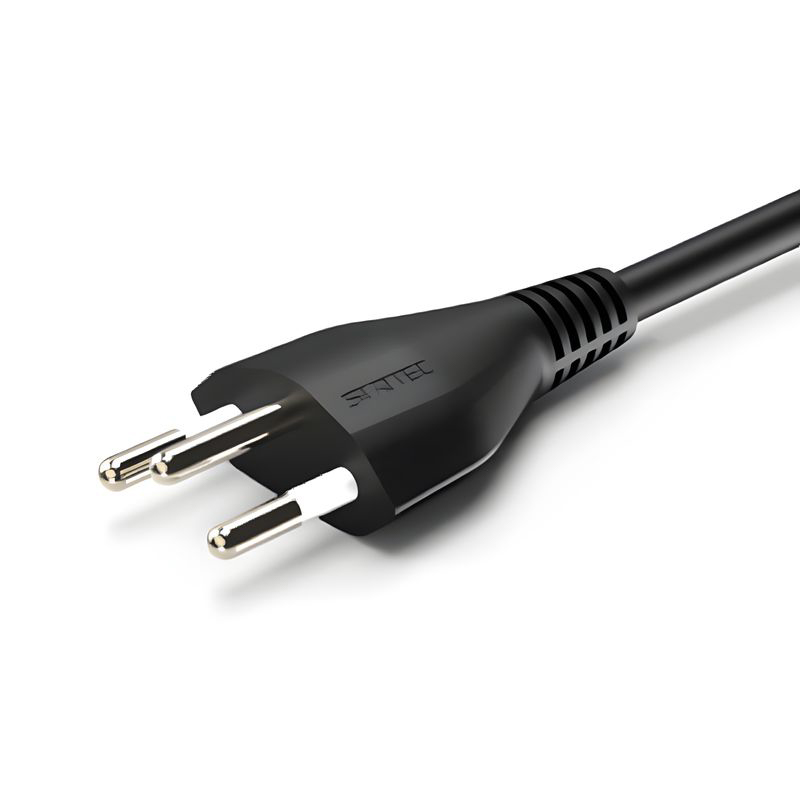 VDE/CE 承認済みの欧州 2 ピンおよび 3 ピン電源コード